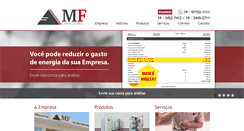 Desktop Screenshot of mfcapacitores.com.br
